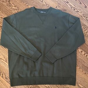 Polo Ralph Lauren Men's Dark Green Crewneck Sweater